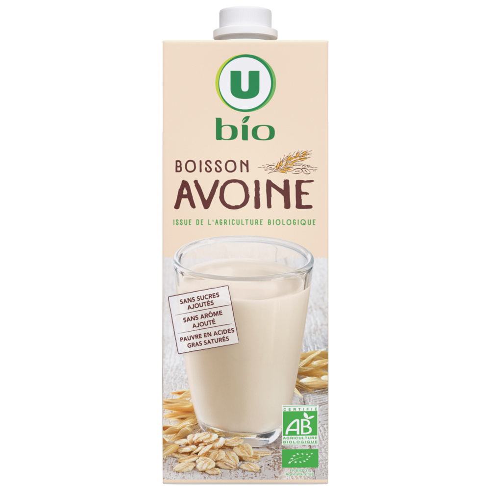 Lait avoine Bio U
