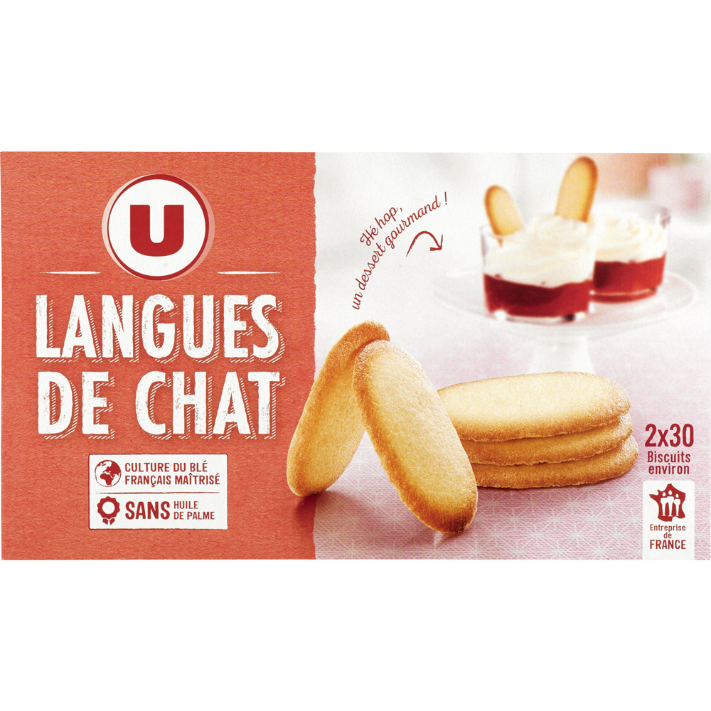 Langue de chat U