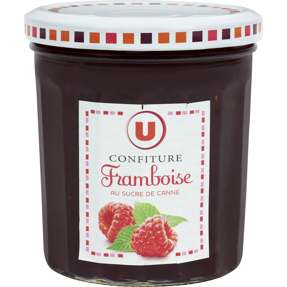 Confiture de framboises U