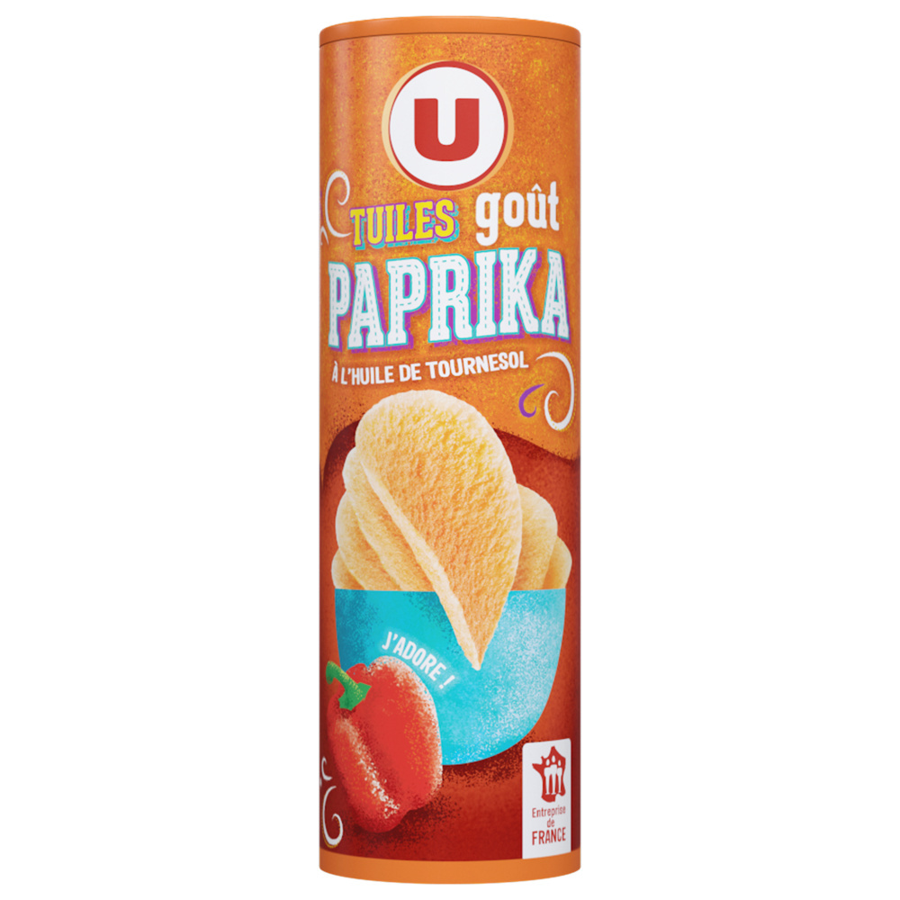 Tuiles goût paprika U