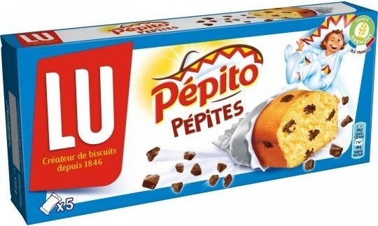 Pépito pépites de chocolat Lu