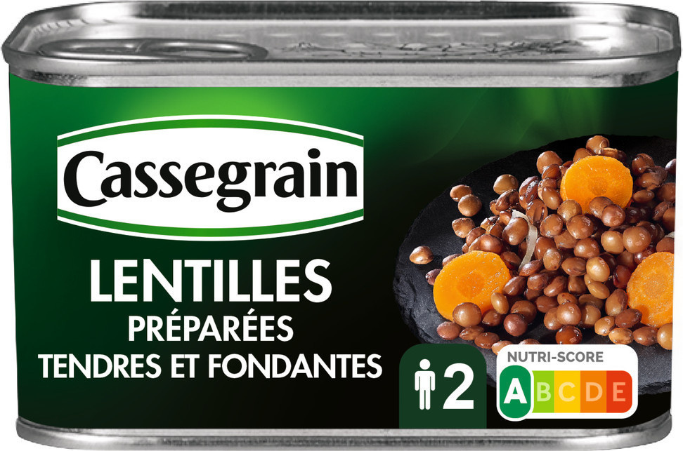 Lentilles préparées Cassegrain 