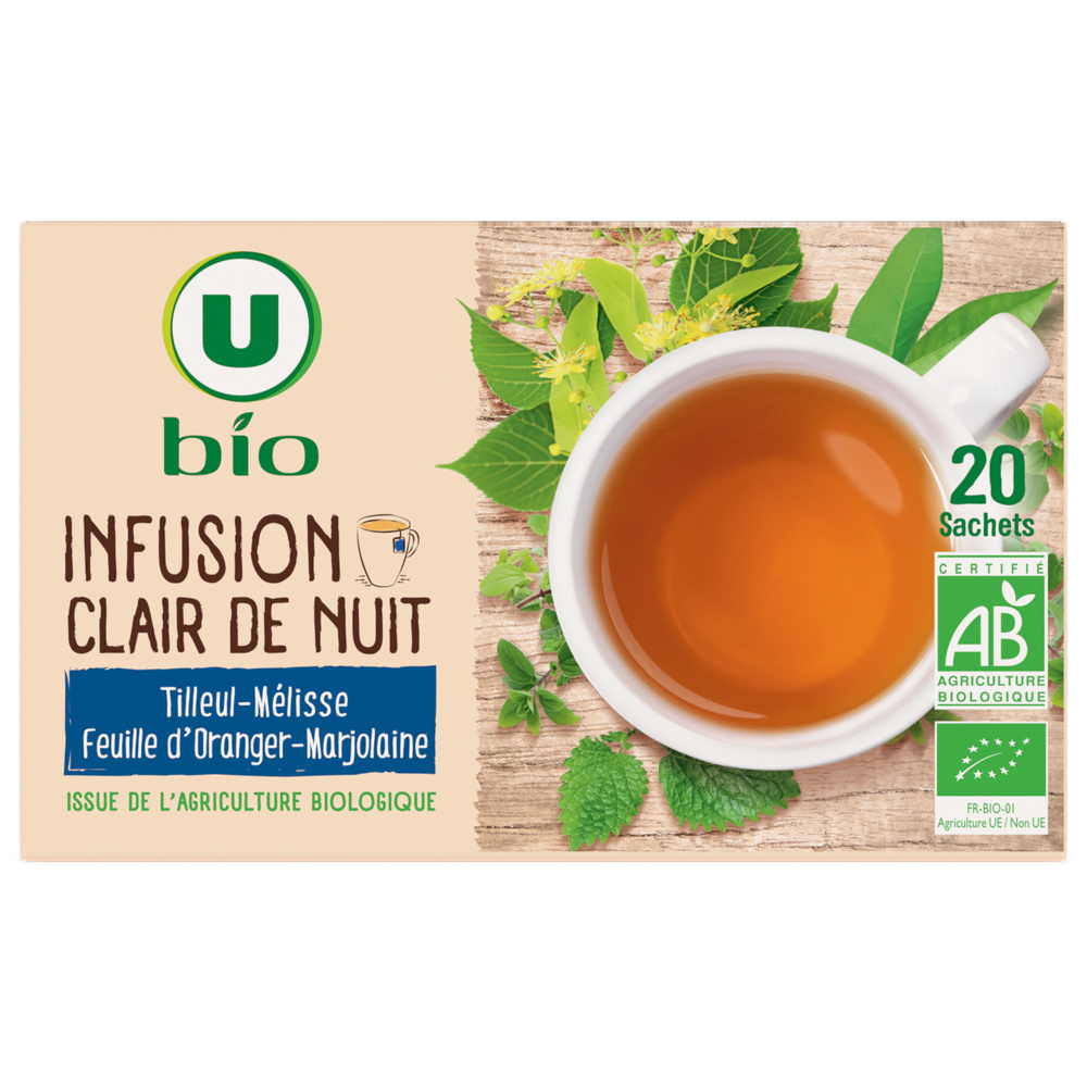 Infusion clair de nuit bio U