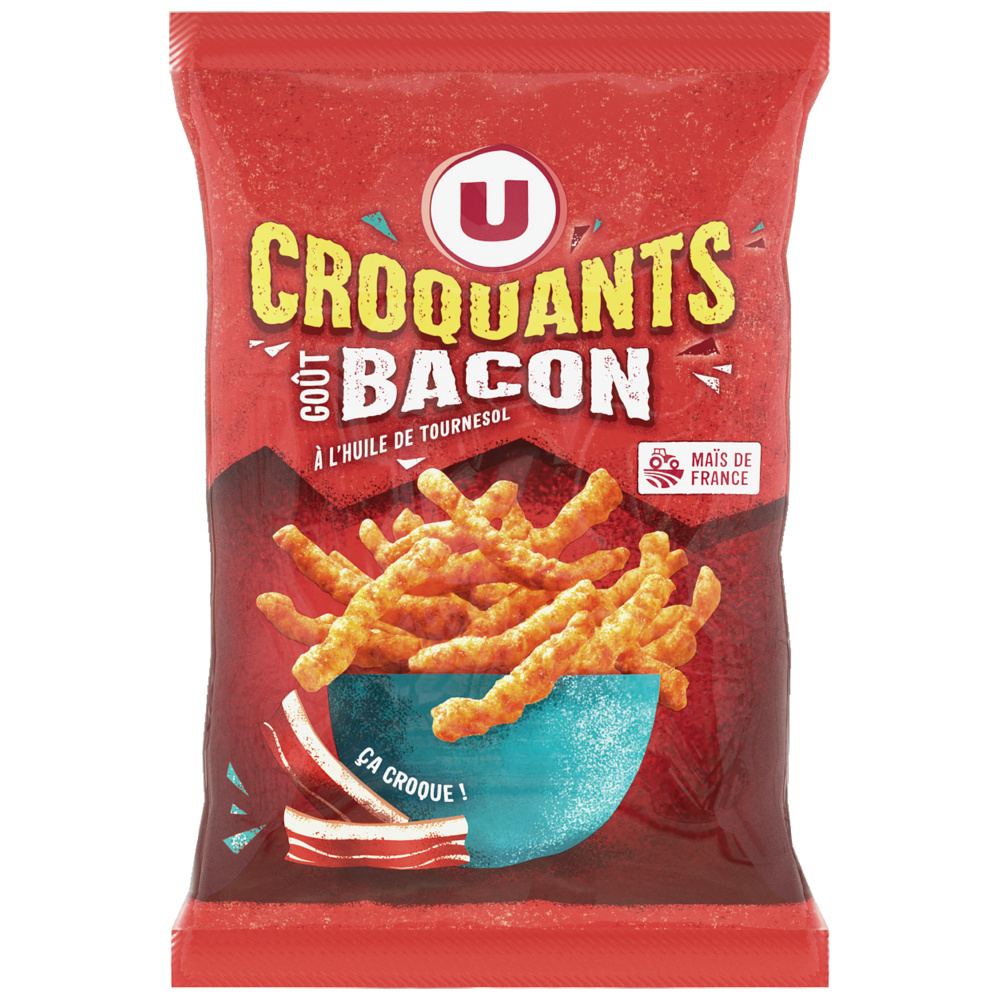 Croquant goût bacon U
