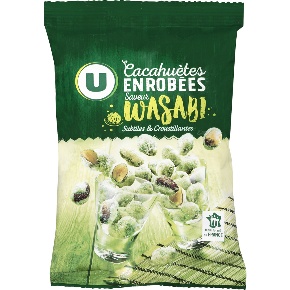 Cacahuètes enrobées wasabi U