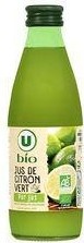 Jus de citron vert Bio U