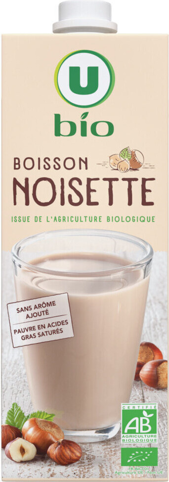 Lait noisette Bio U