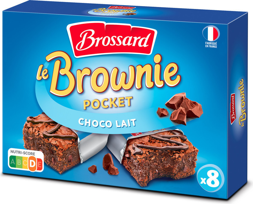 Le Brownie Pocket chocolat au lait Brossard