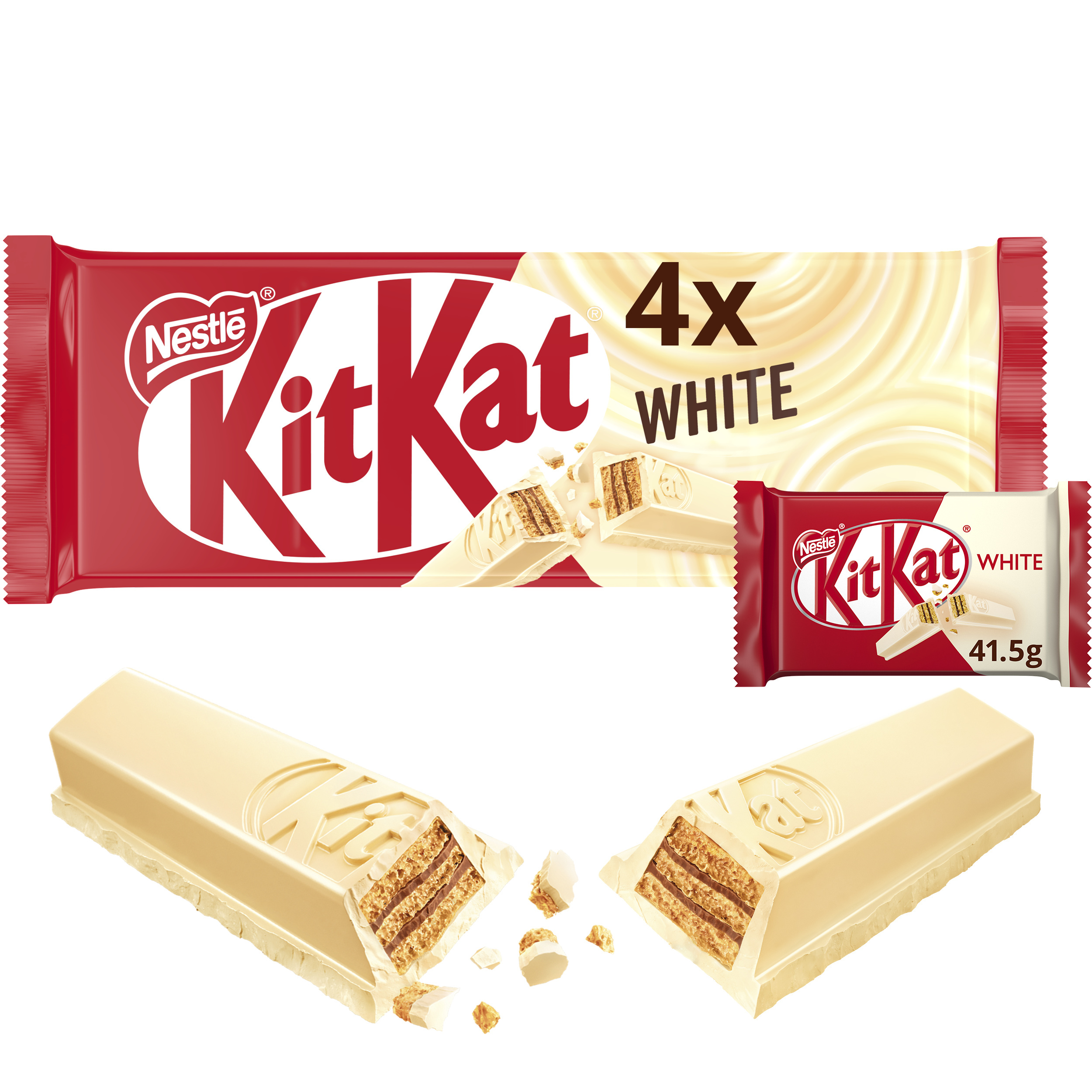 Kitkat barre au chocolat blanc
