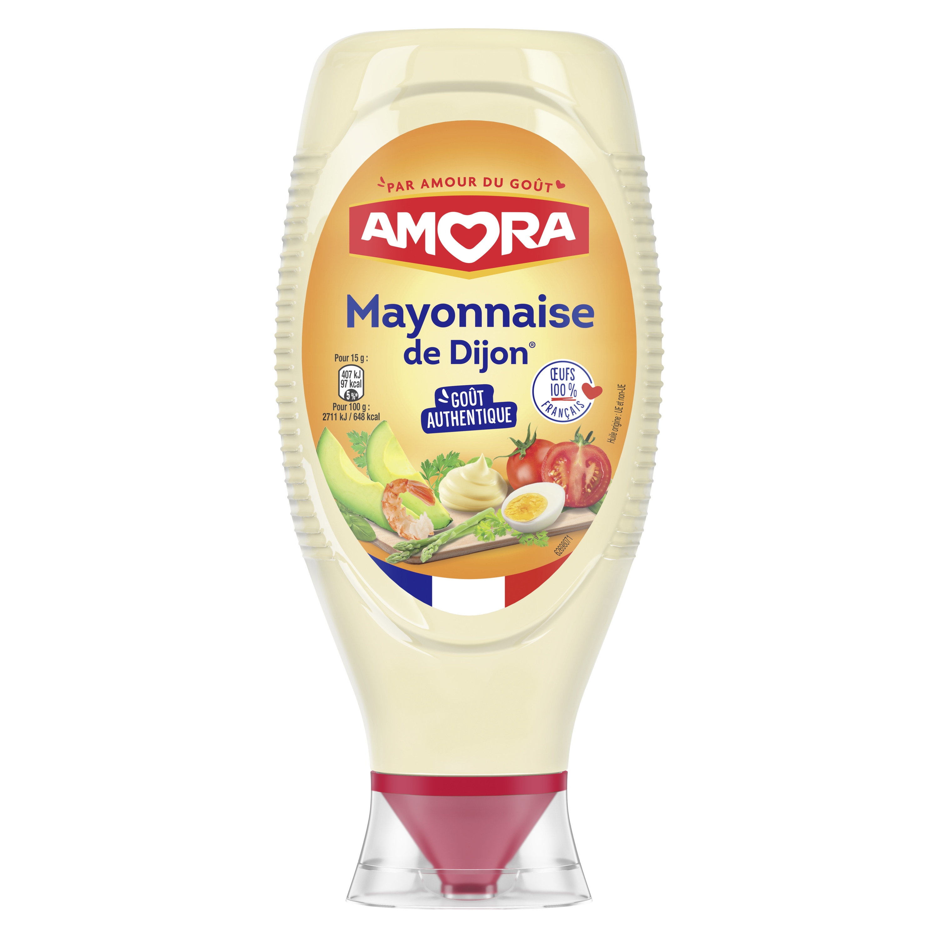 Amora Mayonnaise de Dijon flacon souple 710g