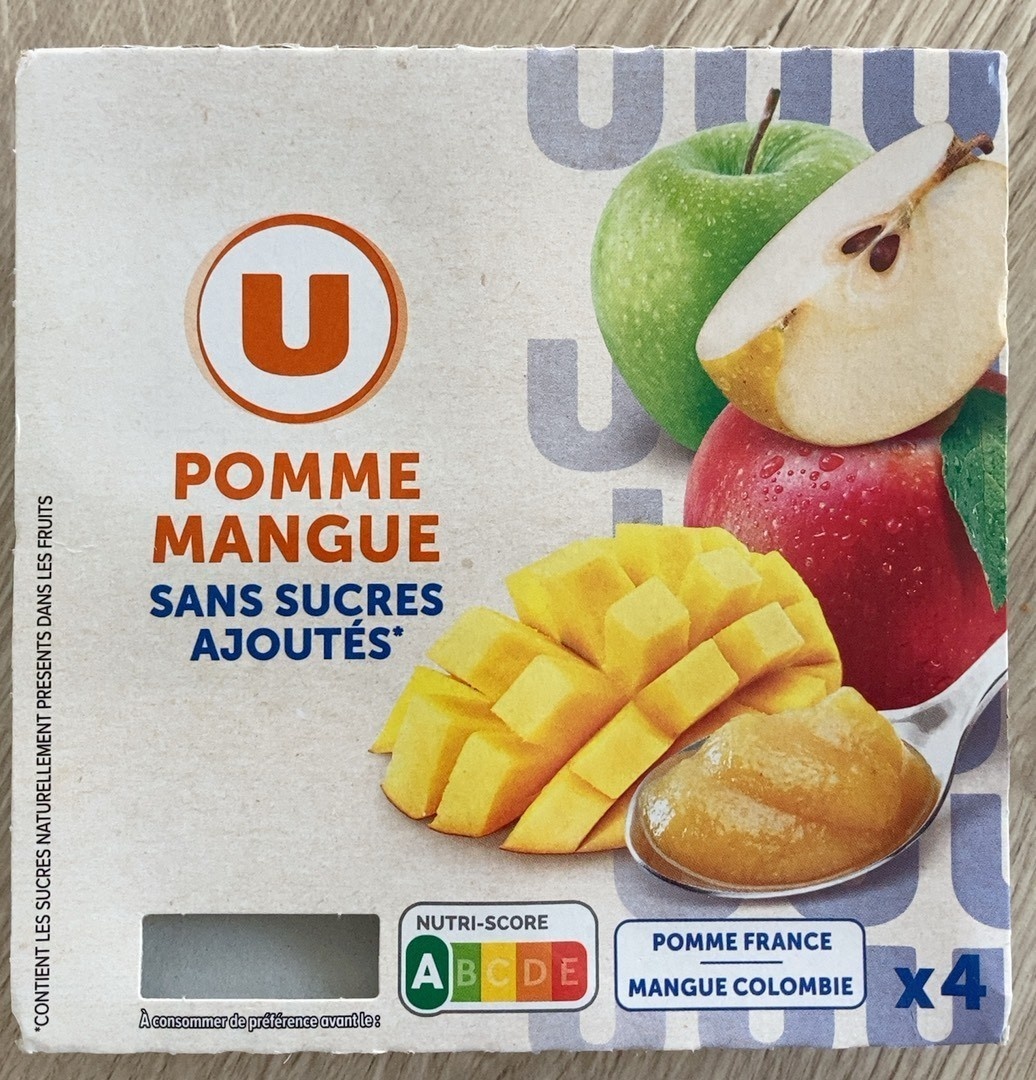 Compote Pomme Mangue U