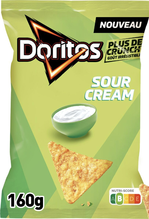 Chips Tortilla saveur crème aigre Doritos