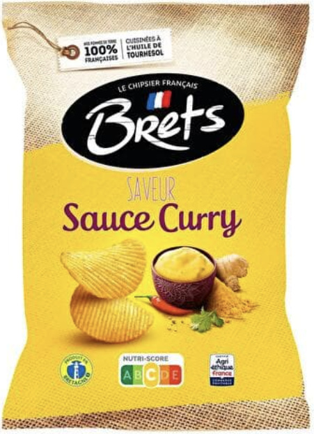 Chips Brets saveur Curry