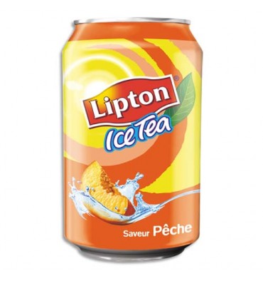 Lipton ice tea peche can 33cl (24u.)