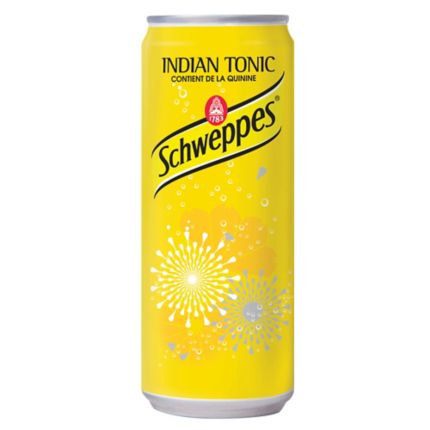 Schweppes indian tonic can 33 cl (24u.)