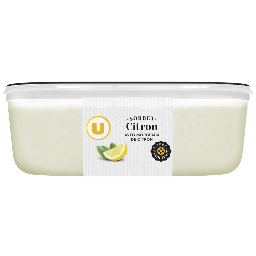 Sorbet citron jaune U