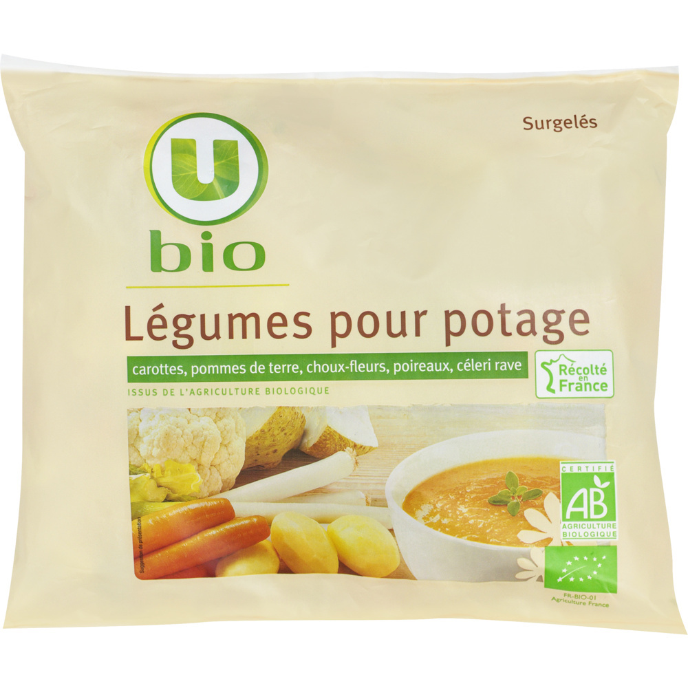 Légumes pour potage bio U 
