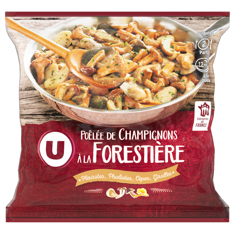 Poêlée de champignons à la forestière U