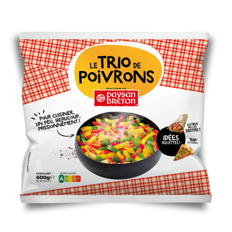 Le trio de poivrons Paysan Breton 