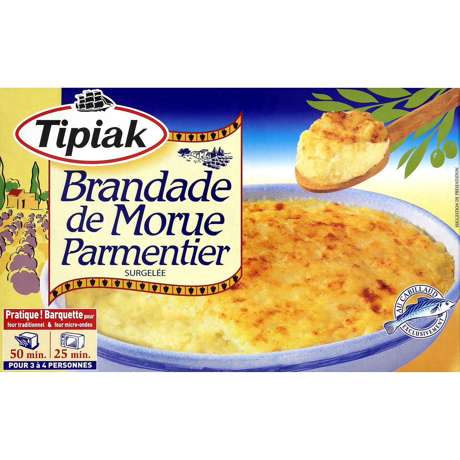Brandade de morue parmentier Tipiak