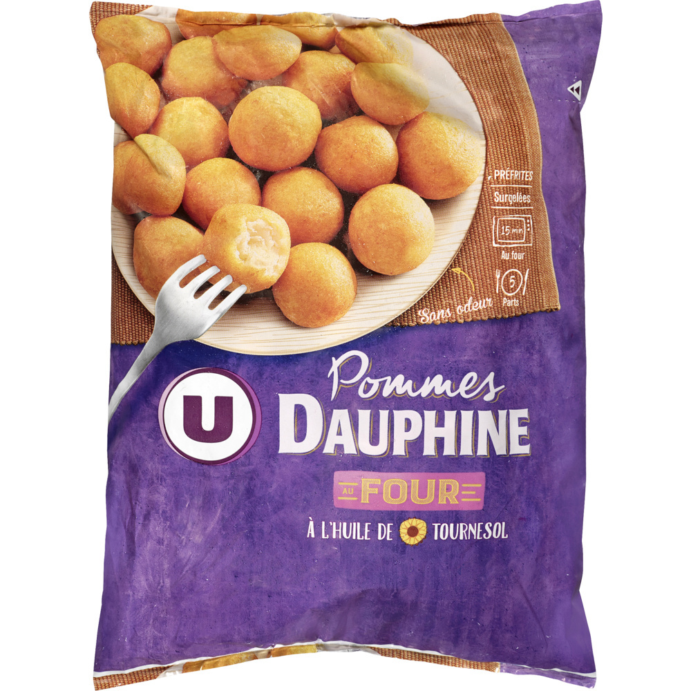 Pommes de terre dauphines U