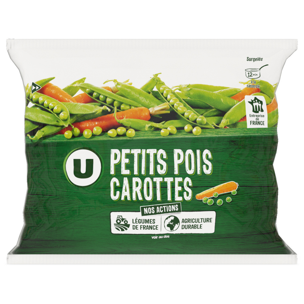 Petits pois et carottes U