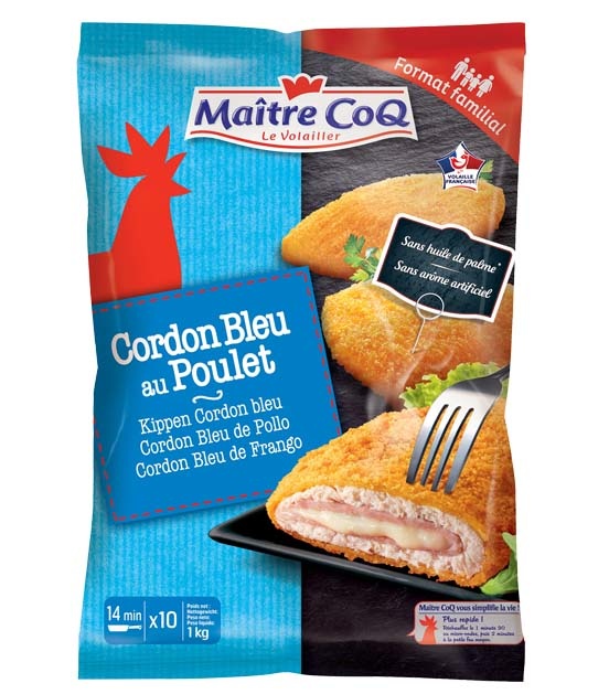 Cordon bleu au poulet Maître Coq 