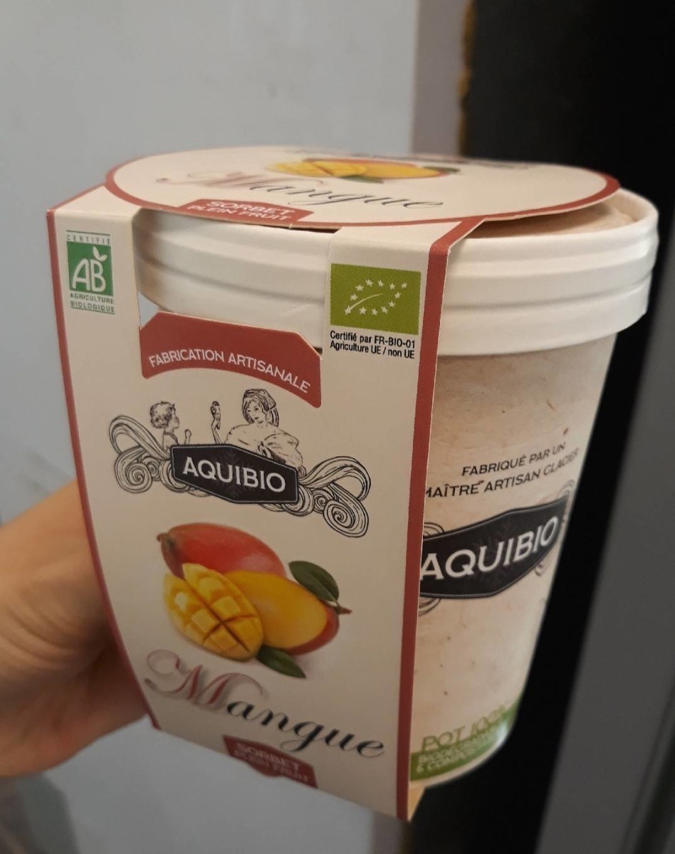 Sorbet  Mangue Aq