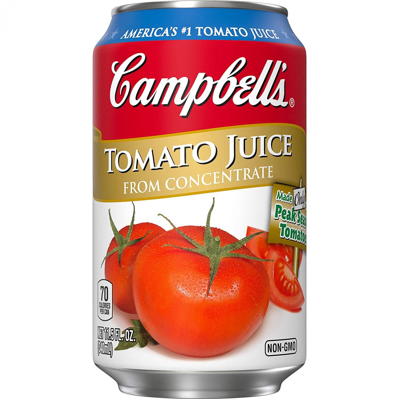 Tomato juice campbell 11 oz cans (24u.) 