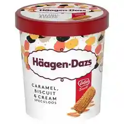 Glace caramel biscuit spéculoos Häagen-Dazs 
