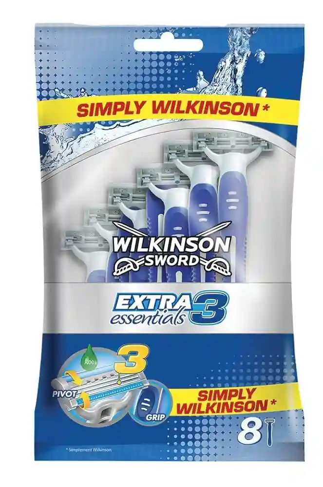 Rasoirs jetables masculin extra essentiel 3 Wilkinson 