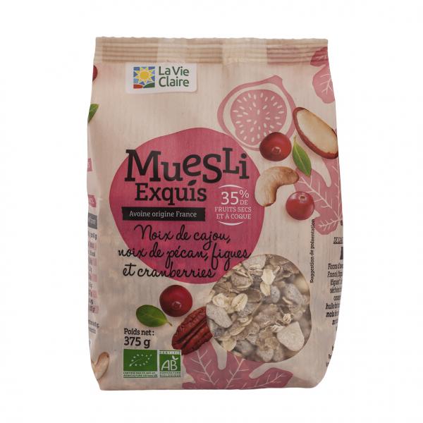 Muesli exquis cranberry pecan