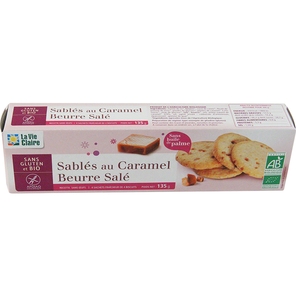 Sables Caramel Beurre Sale S/g Lvc