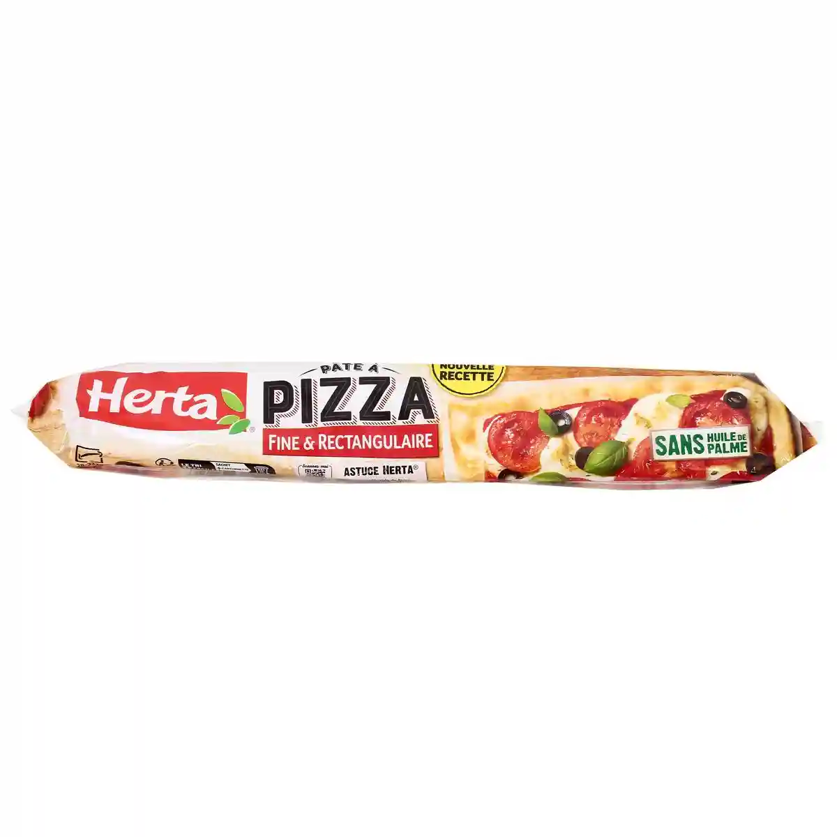 Pâte à pizza fine et rectangulaire Herta 