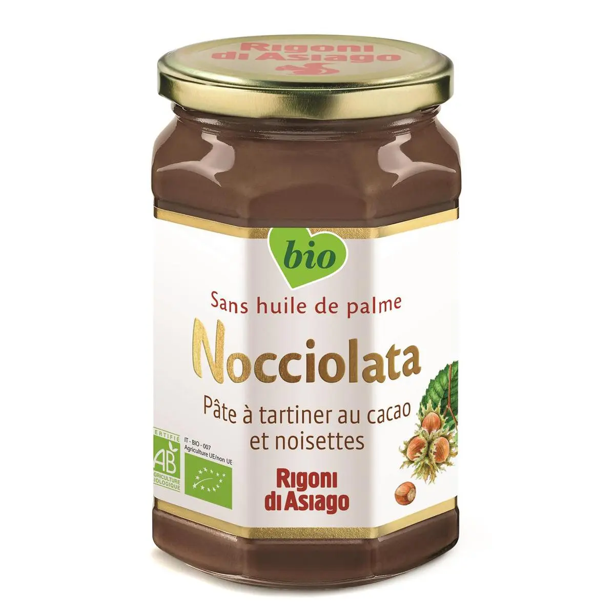 Nocciolata pates à tartiner bio 