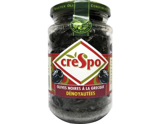 Crespo Greek Black Olives 250 g