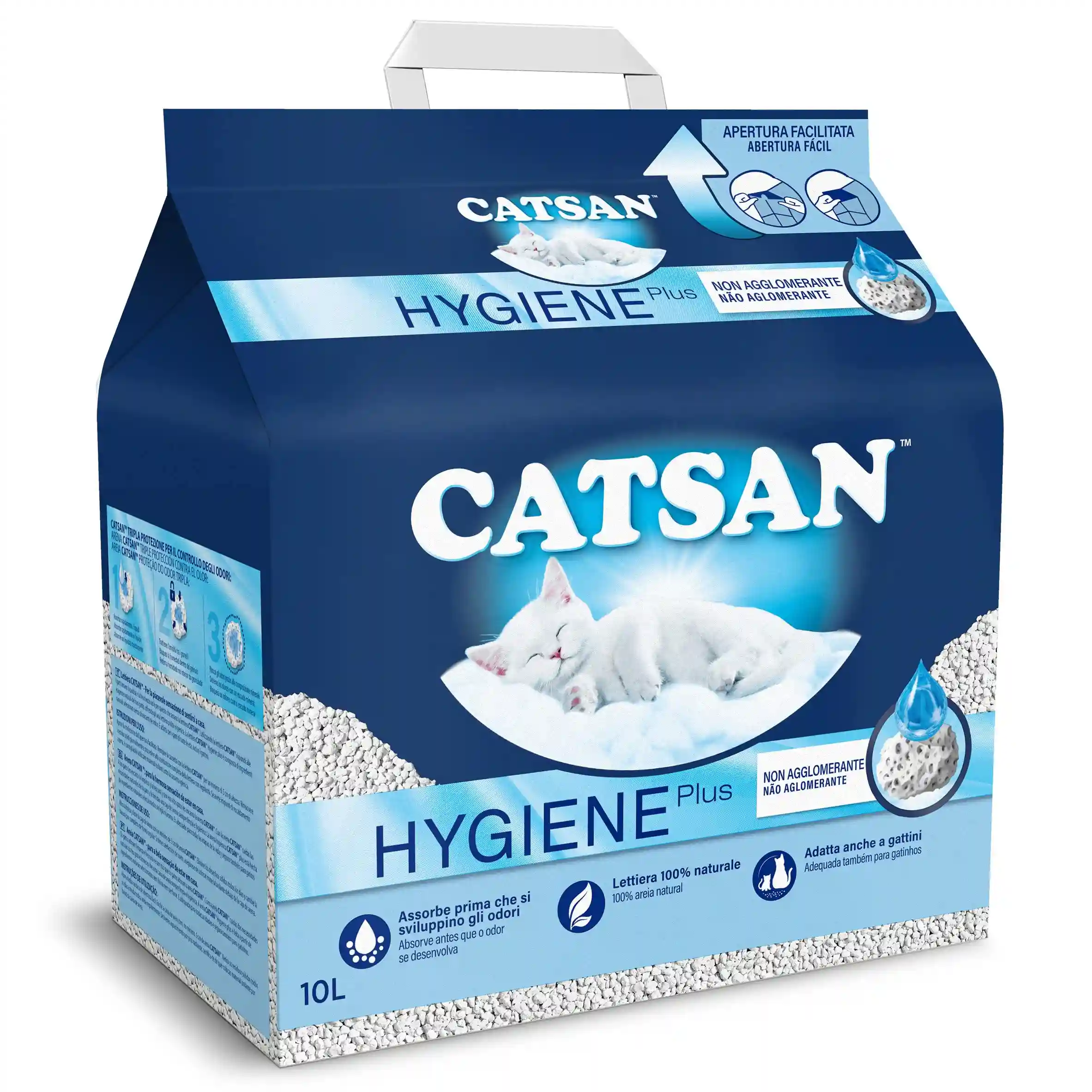 Litière pour chat hygiène plus Catsan 
