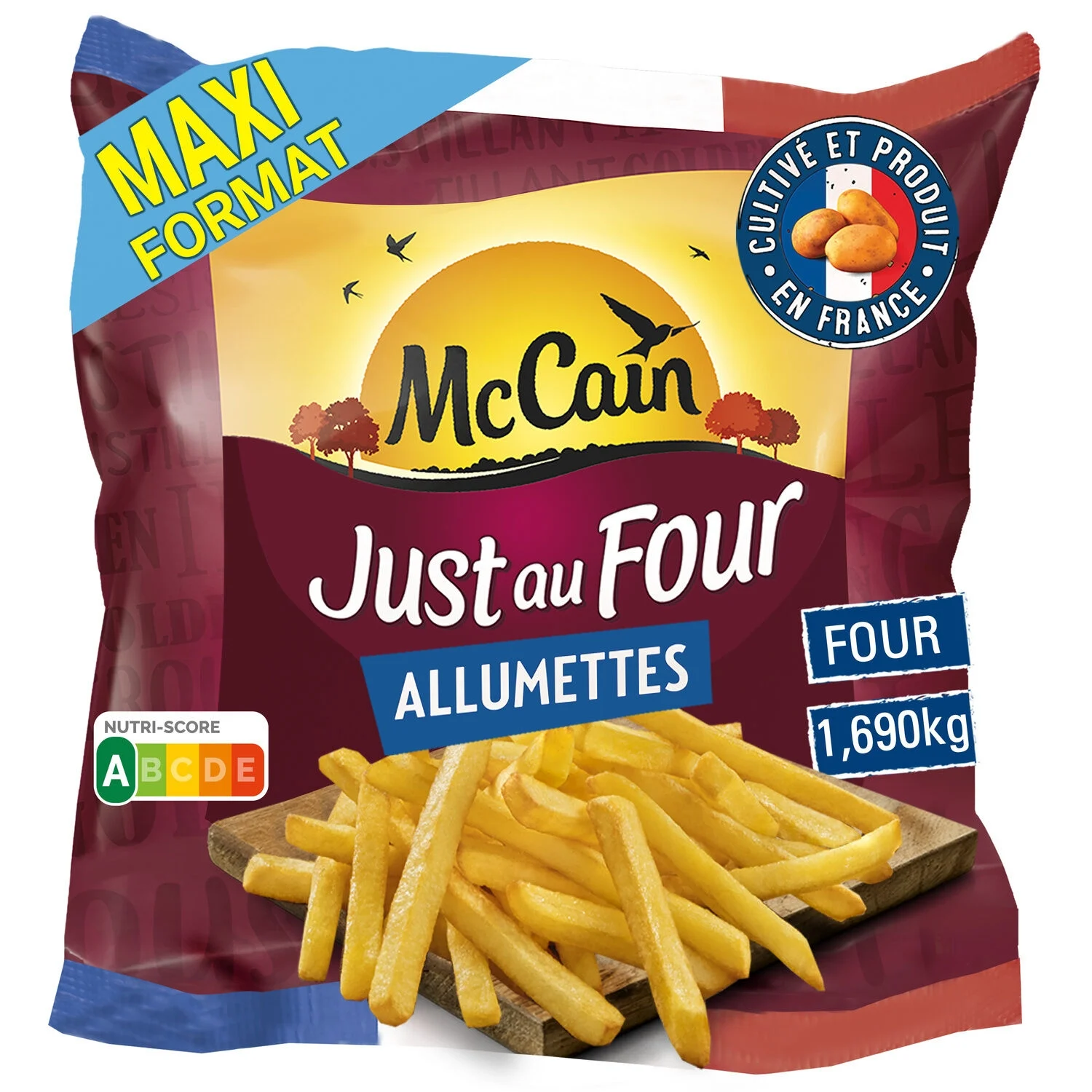 Just au four frites extra croustillantes Mc Cain