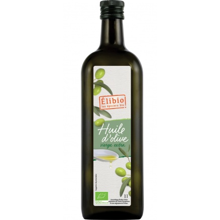 Elibio Huile D'Olives Extra Vierge Bio 1 L 