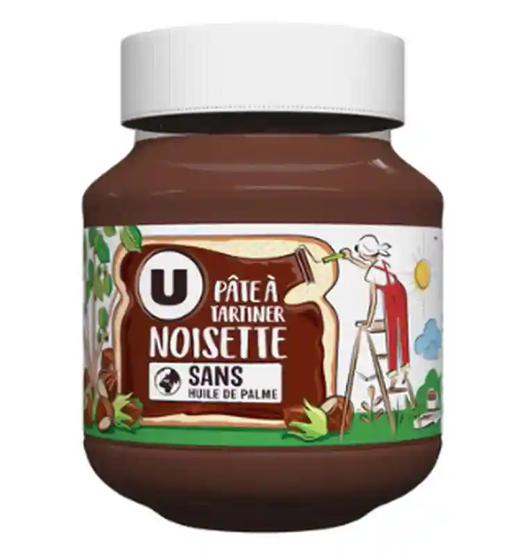 Pâte à tartiner noisette U