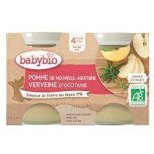 Babybio Pot Apple Verbena - From 4 Months