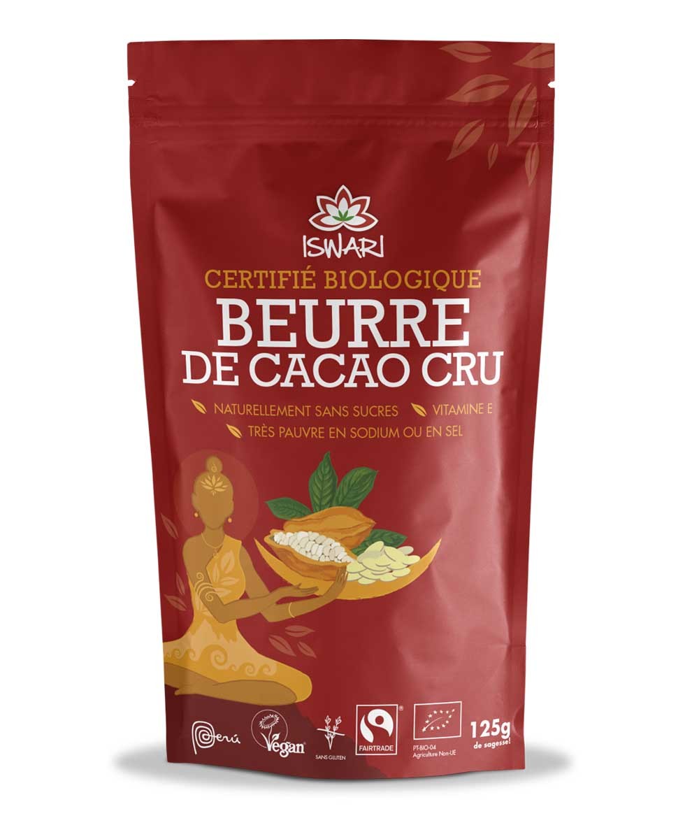 Beurre De Cacao Cru 125g
