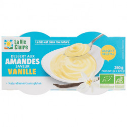 Dessert Amandes Saveur Vanille