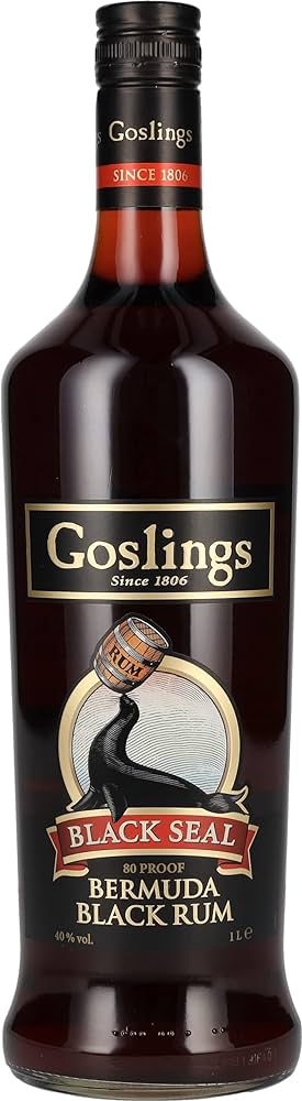 Gosling's black seal rum 40Â° 1l
