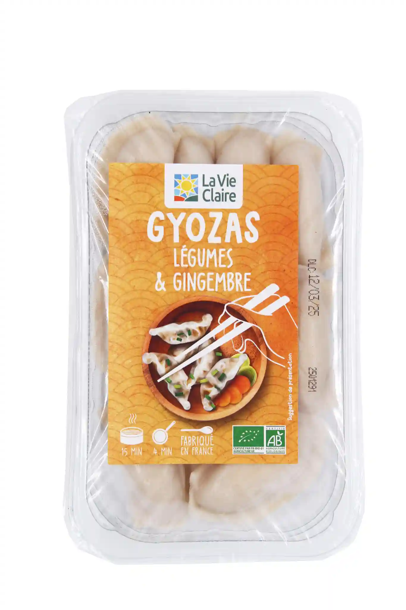 Gyoza aux légumes surgelés bio 400g - Vici