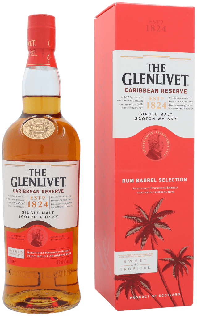 Glenlivet Caribbean Reserve / giftbox (0.75L) 
