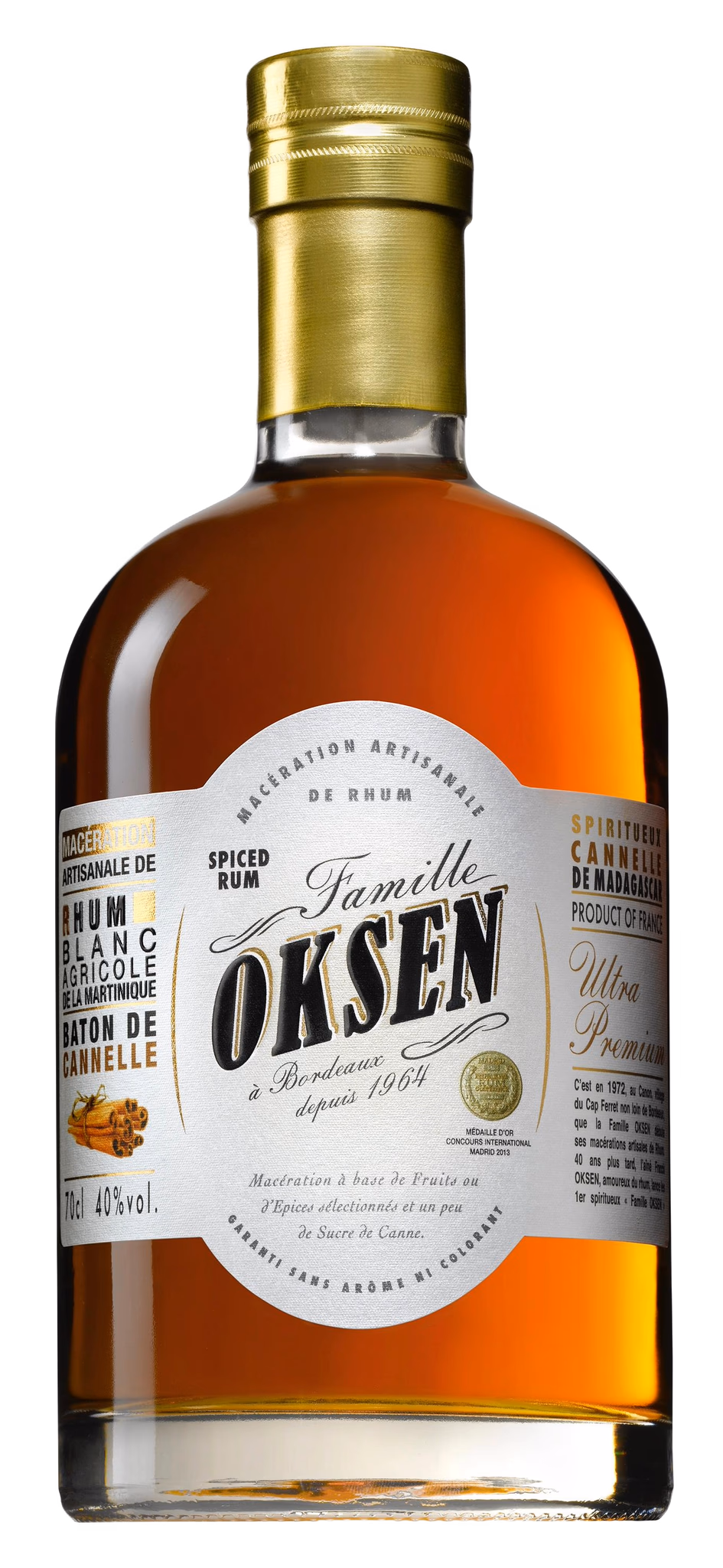 Oksen Rhum Orange Café (1L)