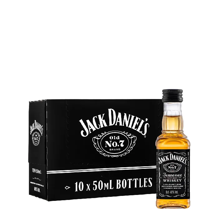 Jack Daniels n7 mignonette 10 x 50ml