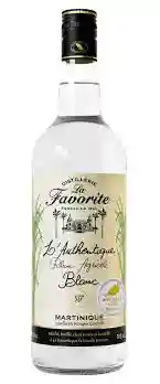 La Favorite, Authentique 50°, Rhum Agricole, Martinique 1L