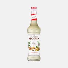 Monin ginger syrup 75cl bout. glass